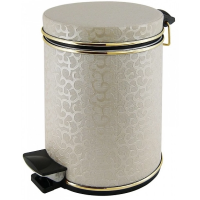 Мусорное ведро 5л, бежевый золото Camelos 05FLG-9