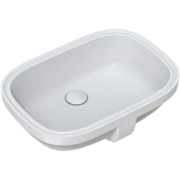 Раковина Arrow AP41008C 56x40 см, встраиваемая снизу, белый