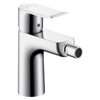 Смеситель Hansgrohe Metris 31280000 для биде, с донным клапаном, хром