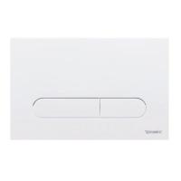 Клавиша для инсталляции Duravit DuraSystem Beta 100 WD5009011000/WF5100011010, для унитаза, пластик, цвет: белый