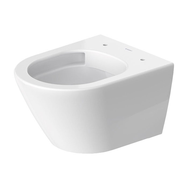 унитаз duravit d-neo 45880900a1 подвесной, укороченный, безободковый, с сиденьем, белый
