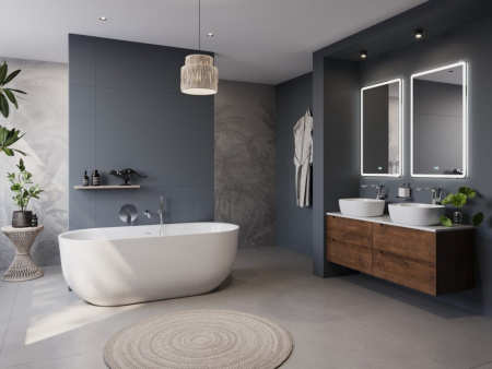 Ванна акриловая отдельностоящая BelBagno BB706-1700-770