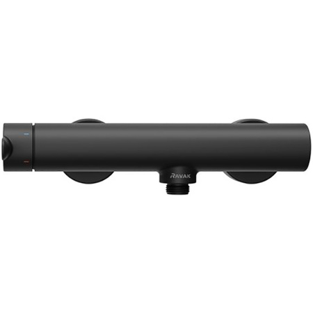 смеситель для душа ravak puri pu 032.20/150 x070187 черный матовый