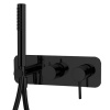 Смеситель для душа Fima Carlo Frattini Spillo Up F3049NX2NS черный матовый