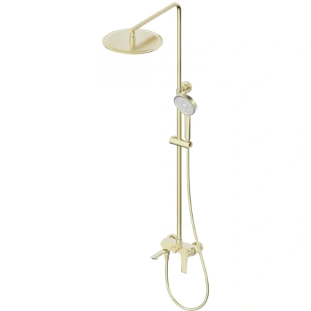 Душевая система Wonzon & Woghand Brilliant WW-88047079-BG 300 мм, со смесителем, золотой матовый
