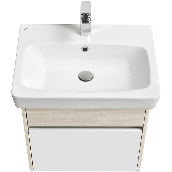 тумба под раковину aquaton верди pro 60 1a206701vdav0 подвесная белый ясень фабрик