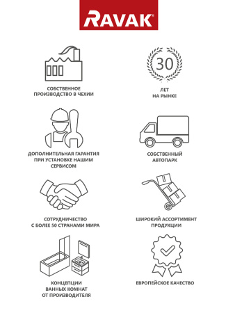 акриловый поддон для душа ravak galaxy elipso la 100х100 a22aa01210 белый