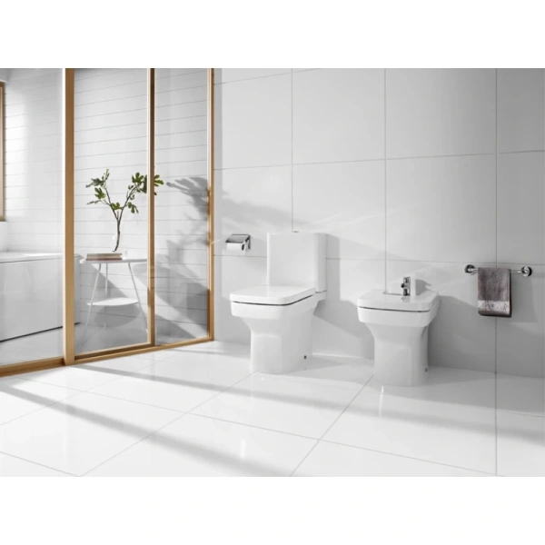 унитаз напольный roca dama-n 342787000 с микролифтом