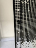 душевой уголок niagara eco 80×80 ng-008-14q black профиль черный, стекло с рисунком