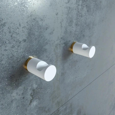 комплект крючков iddis petite pet2sy1i41 белый матовый