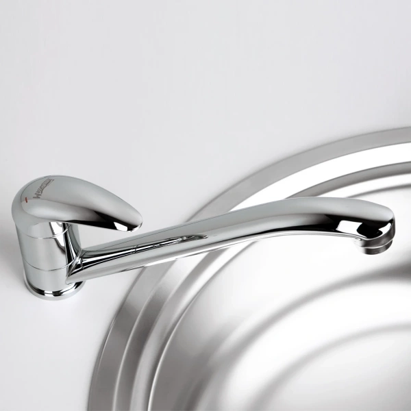 смеситель для кухни wasserkraft isen 2607 цвет хром