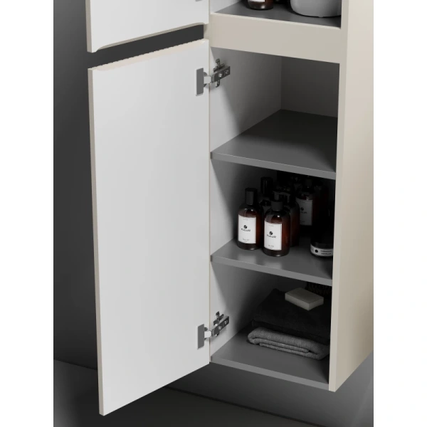шкаф пенал sancos snob t 35 psnt35ce подвесной beige soft