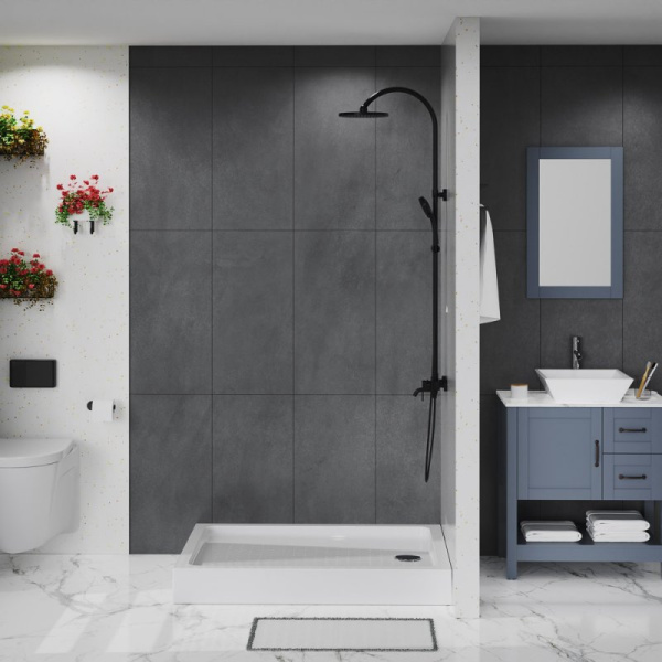 акриловый поддон для душа belbagno tray 120x90 tray-bb-ah-120/90-15-w белый