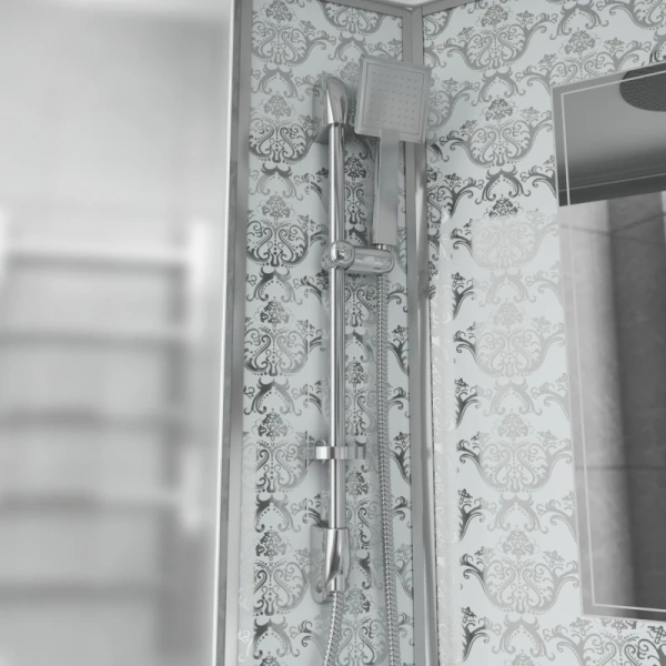 душевая кабина niagara luxe 120x90 ng-7711wl с гидромассажем