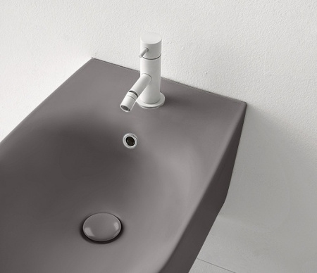 биде напольное kerasan nolita 532089 цвет: ferro matt