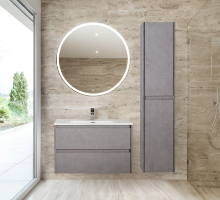 шкаф пенал belbagno kraft 33 r kraft-1600-2a-sc-rnn-r подвесной rovere nebrasca nature