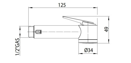 гигиенический душ bossini paloma flat b00462.073 черный матовый гигиенический душ bossini paloma flat b00462.073 черный матовый