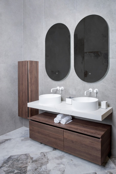 раковина-чаша boheme corian 40 819-mw белая матовая