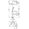 душевая стойка ideal standard idealrain eco b1097aa для ванны с душем