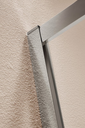 душевой уголок cezares eco 90x90 eco-o-r-2-90-p-cr профиль хром стекло рифленое