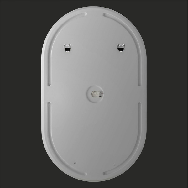 зеркало vincea 60 vlm-3au100b-2 с подсветкой черное с сенсорным выключателем с подогревом и диммером