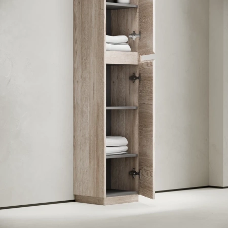 шкаф пенал sancos libra floor 35 plb35feg дуб галифакс натуральный