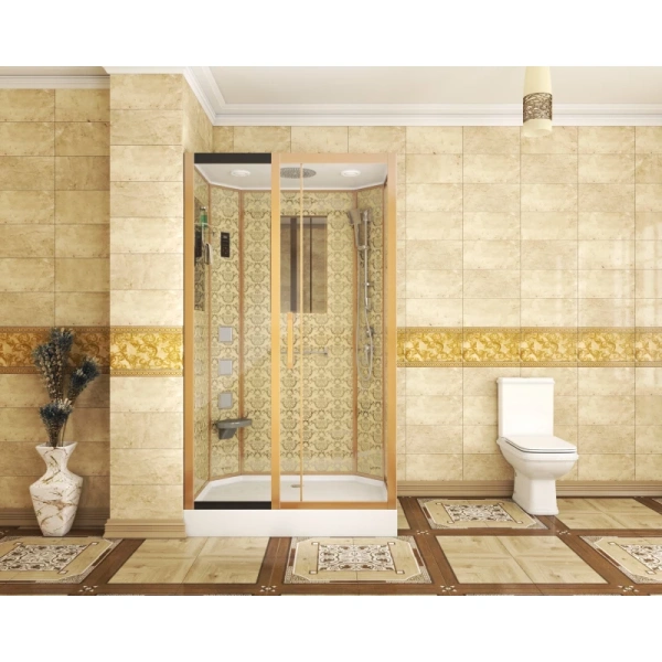 душевая кабина niagara luxe 120x90 ng-7711gl с гидромассажем