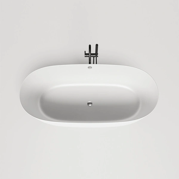 ванна отдельностоящая 165х75 см salini sofia light 103711g, материал: s-sense, цвет: белый глянцевый
