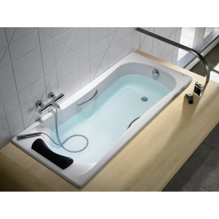 акриловая ванна 180x90 см roca becool zru9307685