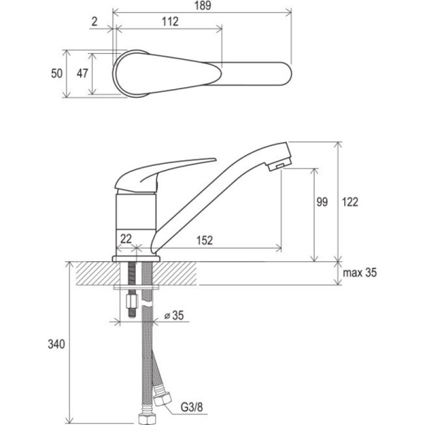 комплект смесителей ravak set suzan v 70508018