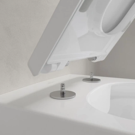 унитаз подвесной villeroy & boch memento 2.0 4633r0r1 безободковый, альпийский белый