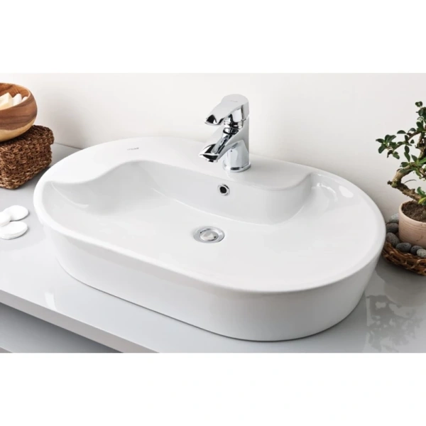 накладная раковина в ванную creavit tp172