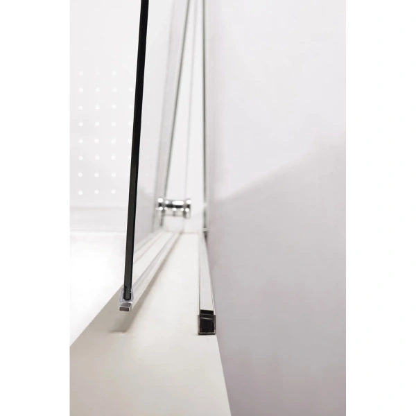 душевая дверь cezares eco 60 eco-o-b-1-60-c-cr профиль хром стекло прозрачное