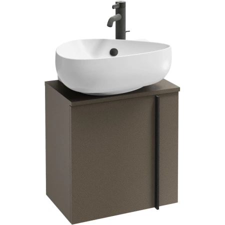 раковина накладная jacob delafon nouvelle vague egk112-00, 45 х 36 см