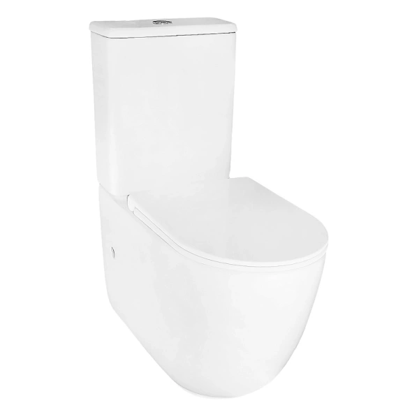 унитаз-компакт azario riano 355х620х790 напольный, безободковый, слив "торнадо" с быстросъемным сиденьем "микролифт" (az-1307a)