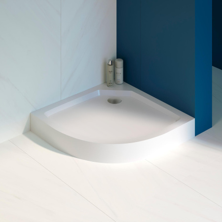 Душевой поддон полукруглый RGW SMC/R-C Белый 800x800 Душевой поддон полукруглый RGW SMC/R-C Белый 800x800