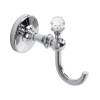 крючок для полотенца art&max antic crystal am-e-2686bsj-cr цвет хром