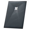 душевой поддон из искусственного камня rgw stt st-0120g 100×120×2,5 серый
