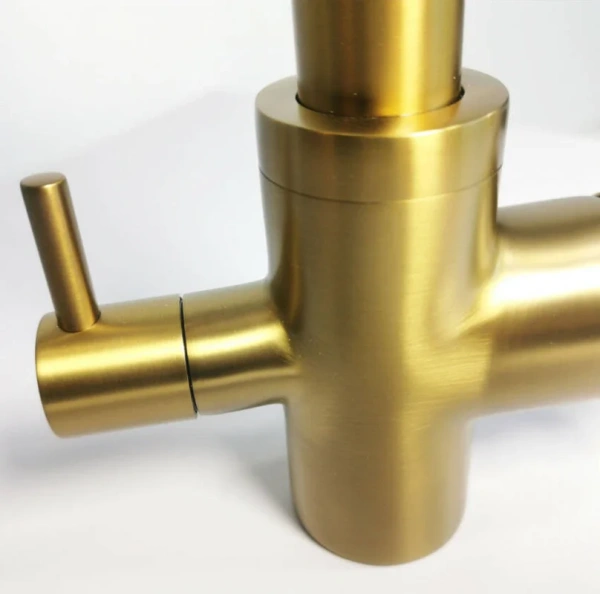 смеситель для кухни seaman barcelone ssl-5382-gs gold satin