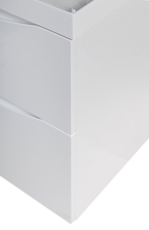 раковина полувстраиваемая belbagno 70 bb700/450-lv-mr-ast белая