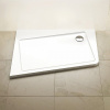 душевой поддон из искусственного камня ravak 10° asymetric pro 120×90 xa25g70101l белый