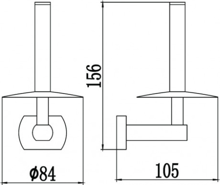 держатель запасных рулонов savol 99 s-009952-1