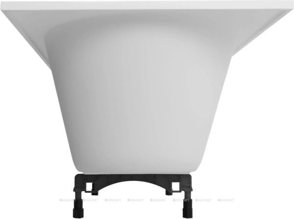 ванна из искусственного камня allen brau krion stonel 2.36001.20 без гидромассажа, 170x70 см, белая матовая