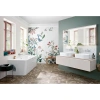 раковина villeroy & boch collaro 4a1956r1 накладная, 56x36 см, альпийский белый с покрытием ceramicplus