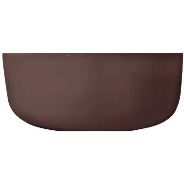 раковина накладная kerasan nolita 534475 40 см, цвет: borgogna matt