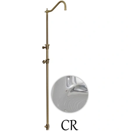 Душевая штанга Migliore Onda 19829 Хром