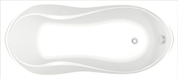 акриловая ванна bas ямайка 180x80 без гидромассажа