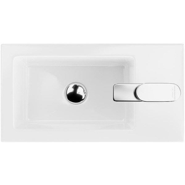 раковина kerama marazzi lato 50 la.wb.50 белая глянцевая