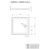 душевой поддон 90×90 см radaway doros plus c sdrpc9090-01