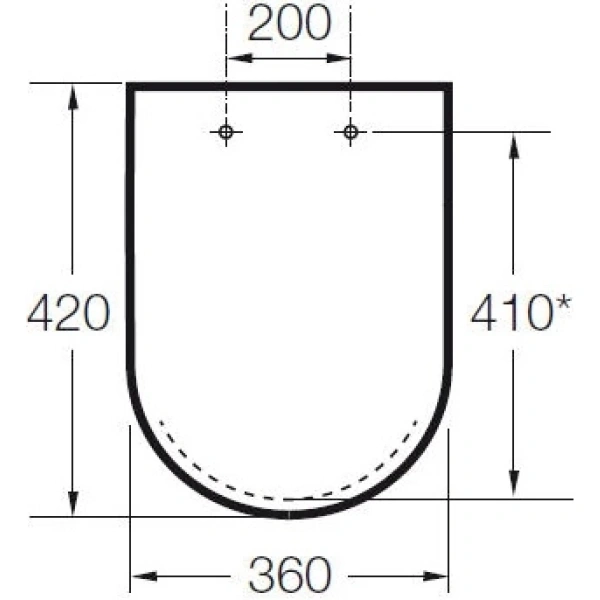 сиденье для унитаза roca hall 801620004